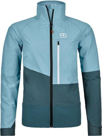 Ortovox Punta Berrino Jacket Softshelljacke für Damen | türkis/blau