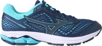 Mizuno Mizuno Wave Rider 22 Blue J1GD183170 Womens