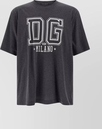 Dolce & Gabbana cotton logo print t-shirt