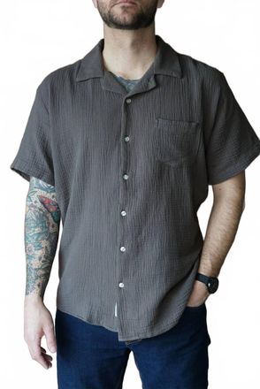 Original Paperbacks Morro Bay Shirt In Gray