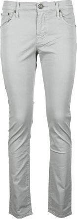 Jacob Cohen Jeans - Dames - Slim Fit Jeans - Grijs - W29 - Katoen - Jeans