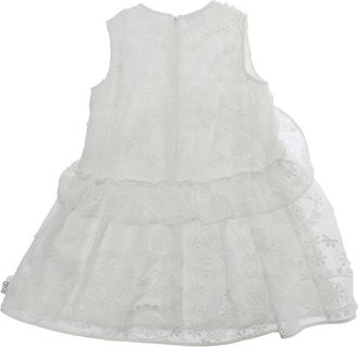 N&deg;21 Girls Dress White Polyester