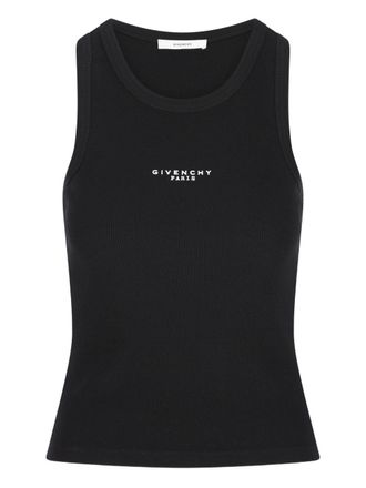Givenchy Logo Cotton Tank Top