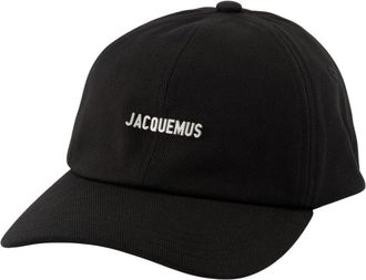 Jacquemus The Gadjo Cap - Dames - Petten - Zwart - 60 CM - Katoen - Accessoires