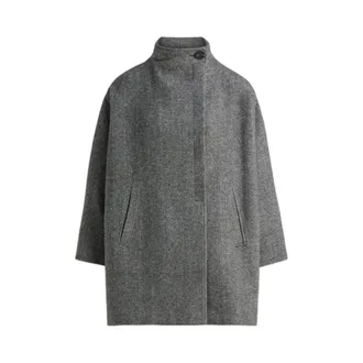 Margaux Lonnberg Margaux Lonnberg, Jassen, Dames, Grijs, S, Wol, Calder Jas