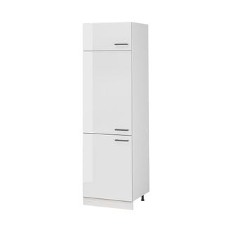 Vicco Armario Alto R-line, Blanco Alto Brillo/blanco, 60 Cm, Vicco