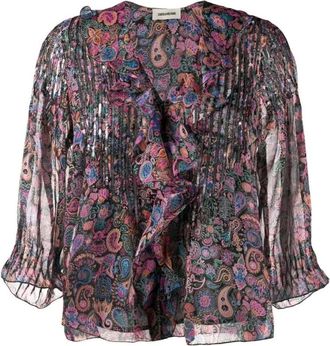 Zadig&Voltaire Donna, Camicette, Multicolore, M, new