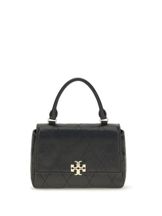 Tory Burch Womens Handbag Charlie Mini Black Calf Leather Wallets & Purses