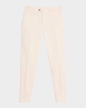 Brunello Cucinelli Men & apos;s American Pima Italian-Fit Chino Trousers