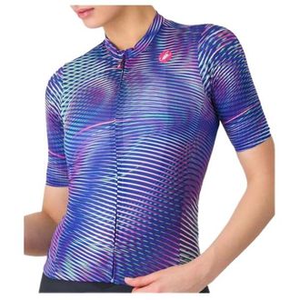 Castelli Cosmic Vortex Jersey Velotrikot f&uuml;r Damen | lila