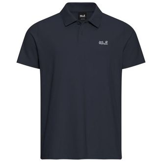 Jack Wolfskin Essential Polo Polo-Shirt f&uuml;r Herren | blau