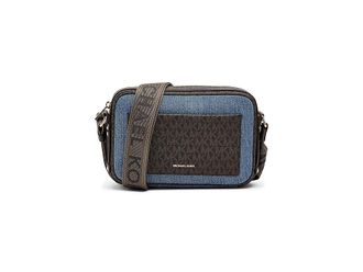 Michael Kors Maeve Large East West Pocket Crossbody Cross Body Womens Handbags New Horizon : LG, Leather