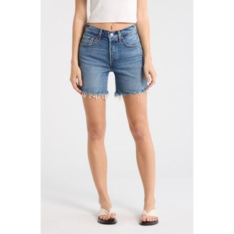 Levi's 501 Mid Thigh Shorts in Symmetry Sister at Nordstrom Rack, Size 27