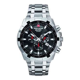Swiss Alpine Military Cron&oacute;grafo Hombre Cuarzo 10Atm Swiss Made Star Fighter 7043.9137 - Accessories - unisex - Gris - ONE SIZE