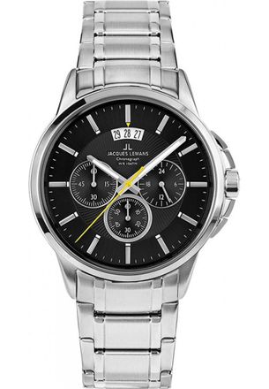 Jacques Lemans 1-1542D Mens Sydney Watch - Silver - One Size