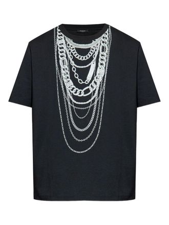Balmain T -Shirts und Polos schwarz