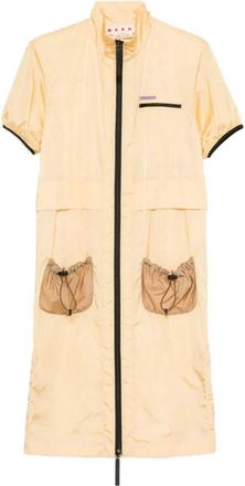 Marni jurk met ritssluiting en taille met trekkoord
