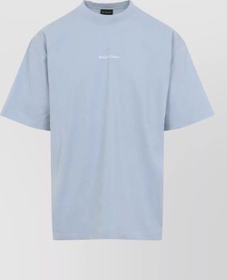 Balenciaga cotton medium fit short sleeve t-shirt