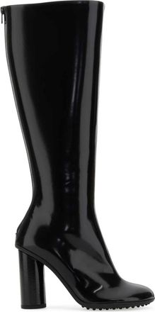 Bottega Veneta Black Leather Atomic Boots