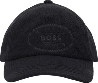HUGO BOSS Pet met gebogen klep - Heren - Petten - Zwart - ONE Size - Polyester - Accessoires