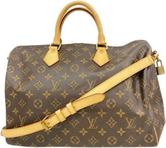 Louis Vuitton Pre-owned Speedy Bandouli&egrave;re 35 - - Pre-owned - Donna - Marrone - ONE SIZE