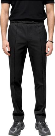 Paolo Pecora B0810259 Broeken - Heren - Slim Fit Broeken - Zwart - L - Katoen - Broeken