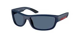 Prada PS C04S MAG06A Mens Sunglasses Blue Size 65