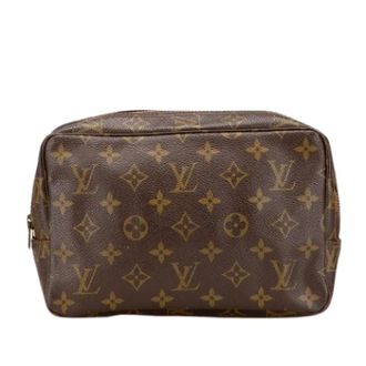 Louis Vuitton Pre-owned Clutches, female, Brown, Size: ONE SIZE Pre-owned Vintage Fabric Clutch