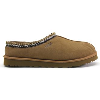 UGG Tasman Suede Mens Slip On Sandals - Chestnut - Size:UK 11