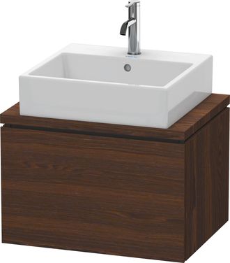 Duravit Consola Baja L-cube 400x620x477mm Nogal Geb