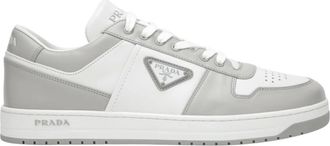 Prada Heren, Schoenen, Wit, Maat: 43 1/2 EU Leer