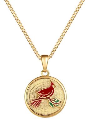 Mantra Cardinal - Always In My Heart necklace in Gold at Nordstrom