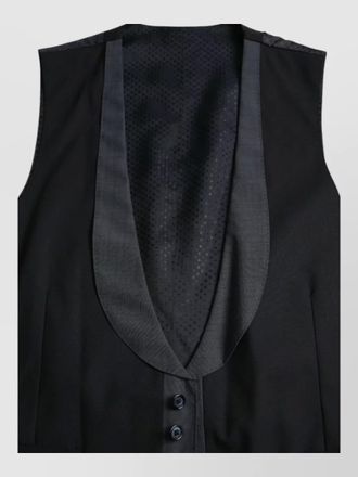 Dolce & Gabbana virgin wool waistcoat