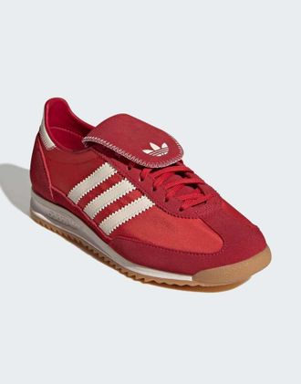 adidas Originals Sl 72 og lt - Scarpe color bianco crema/scarlatto
