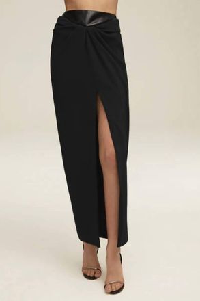 Brandon Maxwell The Nora Skirt In Black