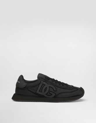 Dolce & Gabbana Dg Cushion Fabric Sneakers - Man Sneakers Black 40.5