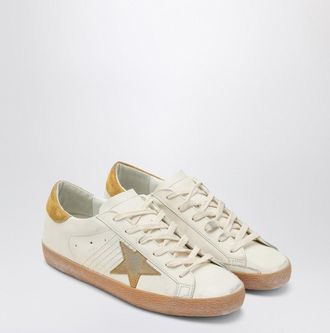 Golden Goose White/Ochre Super Star Sneaker
