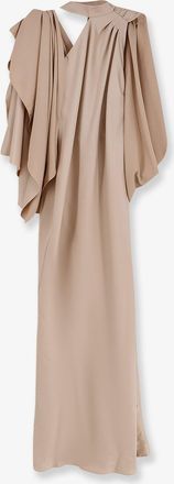 Actualee Vestito lungo con fascia in satin - ACTUALEE - gender_Woman