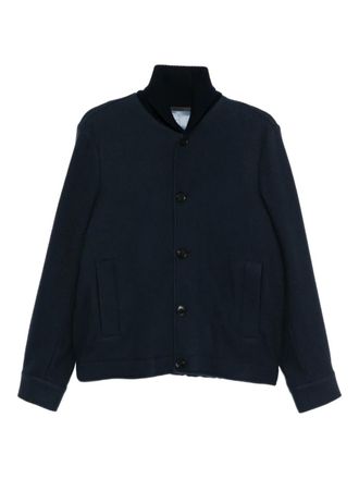 Paul Smith wool jacket - men - Viscose/Wool - L - Blue