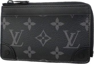 Louis Vuitton Black Coin Purse/Coin Case (Pre-Owned)