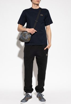 Burberry Sid Sweatpants, Mens, Black