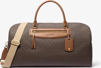 Michael Kors Jet Set Travel Extra-Large Signature Logo Weekender Bag