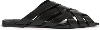Schutz Womens Pietra Flat In Black