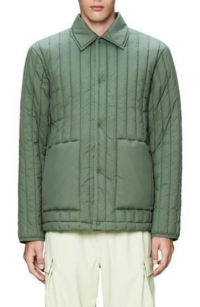 Rains Banja Liner Overshirt in Well at Nordstrom, Size X-Large