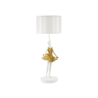 Charme 1921 L&aacute;mpara De Mesa Haobosic Dancer Blanco 90 Cm 40 W