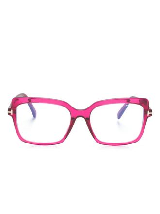 Tom Ford Eyewear Occhiali cat-eye - Rosa