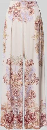 Neo Noir Neo Noir Wide Leg Stoffhose mit Bundfalten Modell Mana Artist in Rose, Größe 42