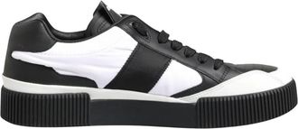 Dolce & Gabbana Miami Lage Sneakers - Heren - Schoenen - Zwart - Maat: 40 1/2 EU Katoen