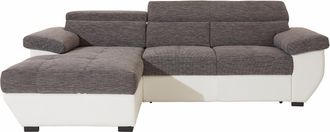 Cotta Ecksofa »Speedway L-Form« mit Kopfteilverstellung, wahlweise mit Bettfunktion & Bettkasten