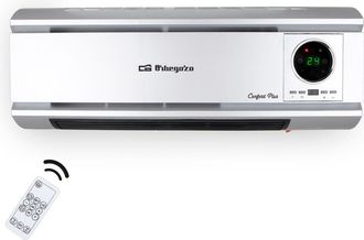 Orbegozo Orbegozo - Calefactor De Pared Split Sp 6500, Elementos Cer&aacute;micos Ptc, 2 Niveles De Calor, Programable, Modo Ventilador, Termostato Digital, Mando A D
